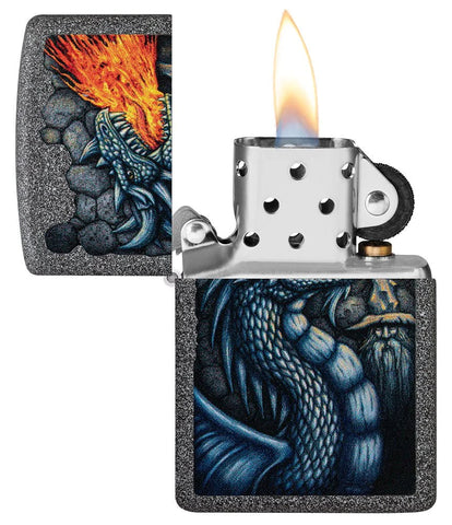 Fiery Dragon Design Zippo