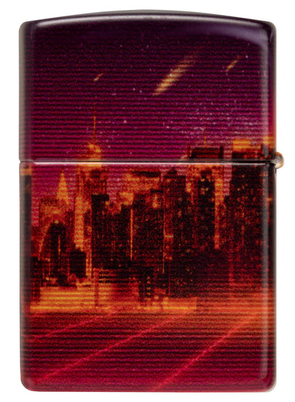 Cyber City Design Zippo