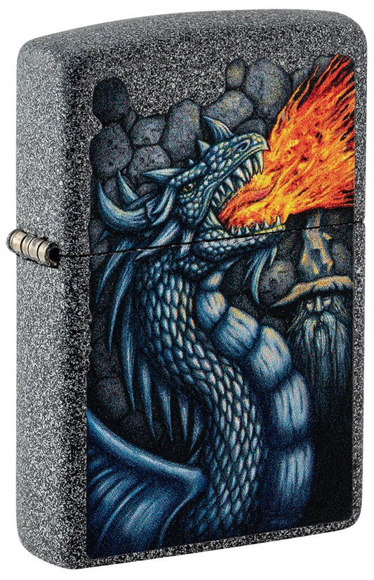 Fiery Dragon Design Zippo