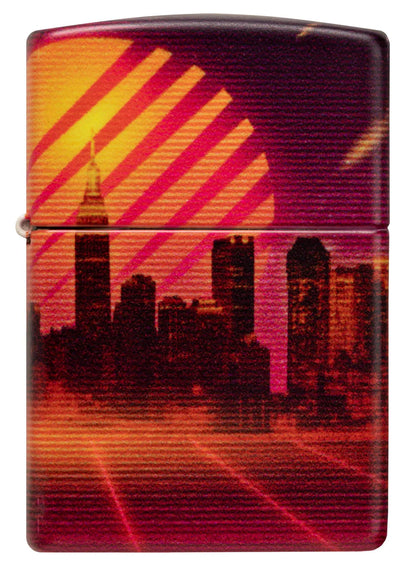 Cyber City Design Zippo