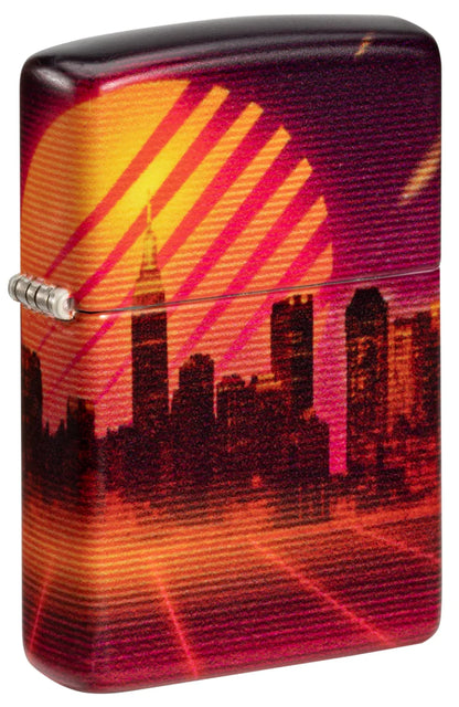 Cyber City Design Zippo