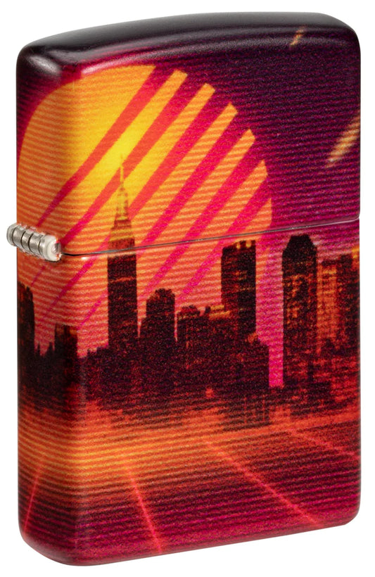 Cyber City Design Zippo