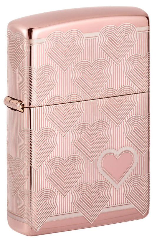 Heart Design Zippo