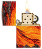 Lava Flow Design Zippo