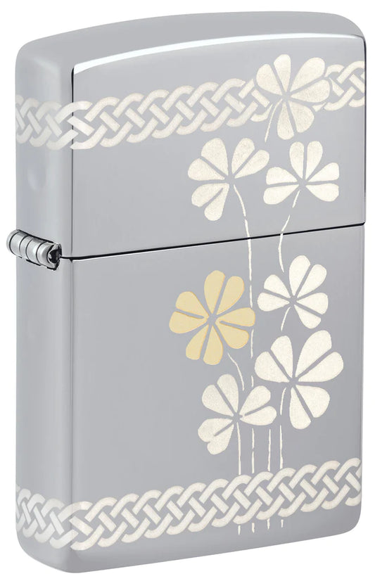 Clover Design Zippo