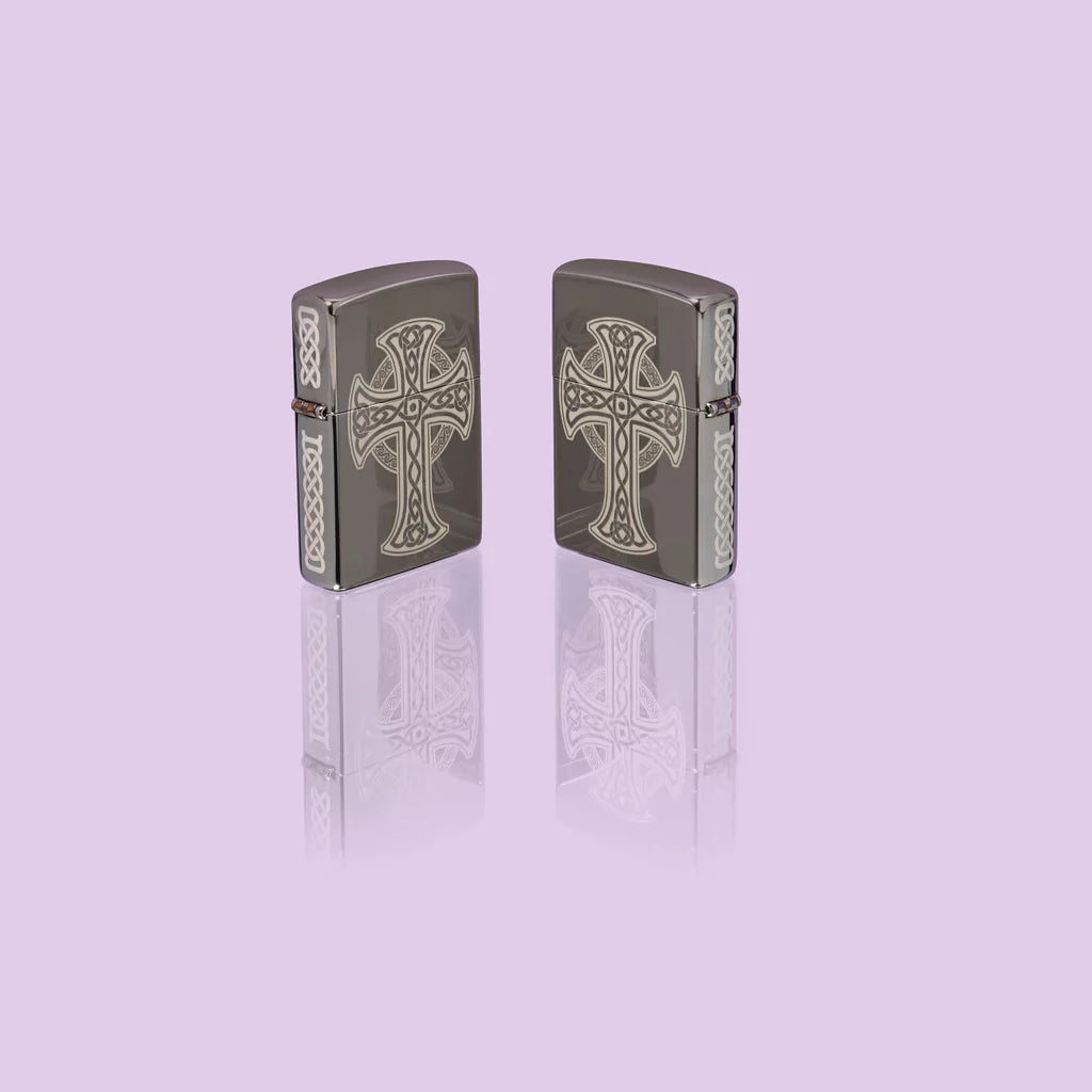 Celtic Cross Design  Zippo