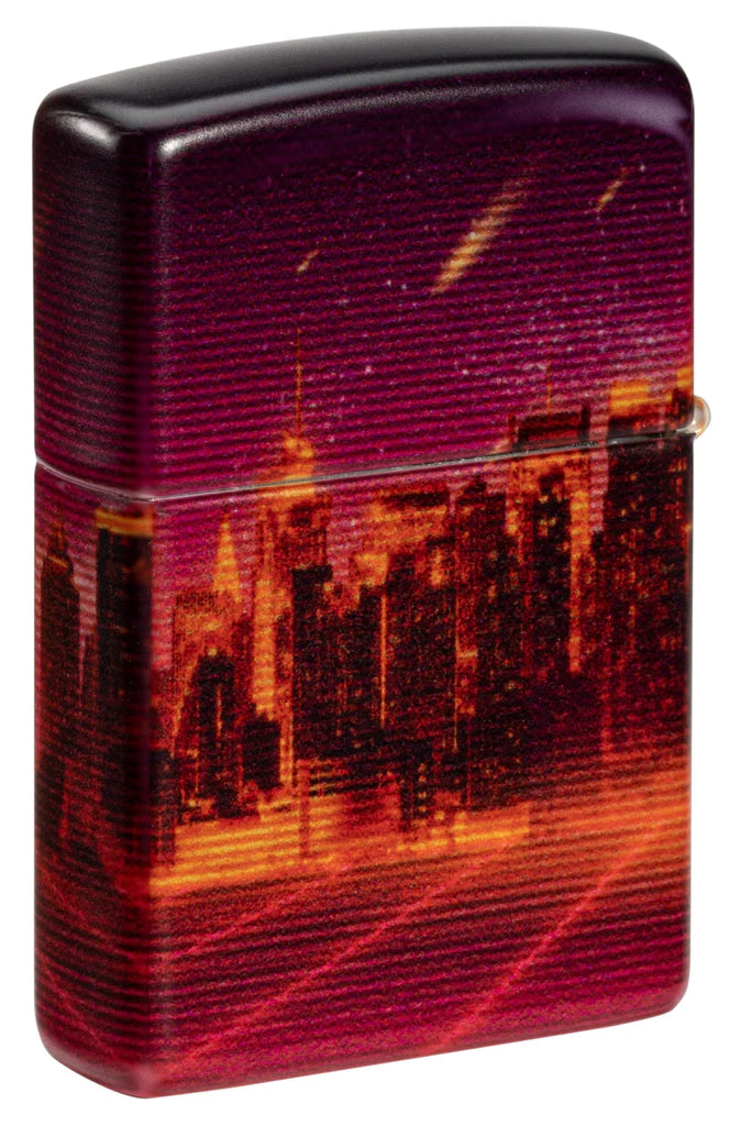 Cyber City Design Zippo