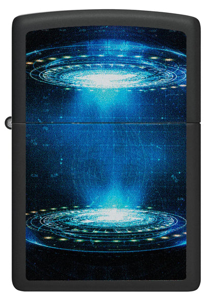 UFO Flame Design Zippo