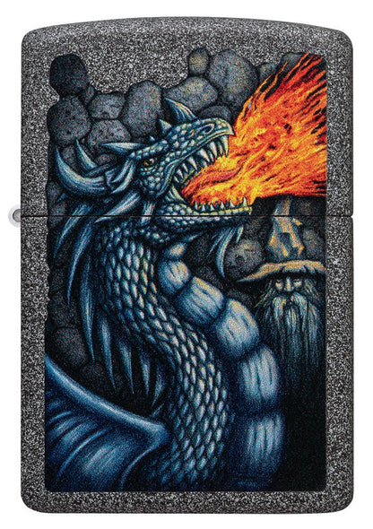 Fiery Dragon Design Zippo