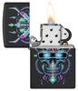 Cyber Skull Design Zippo