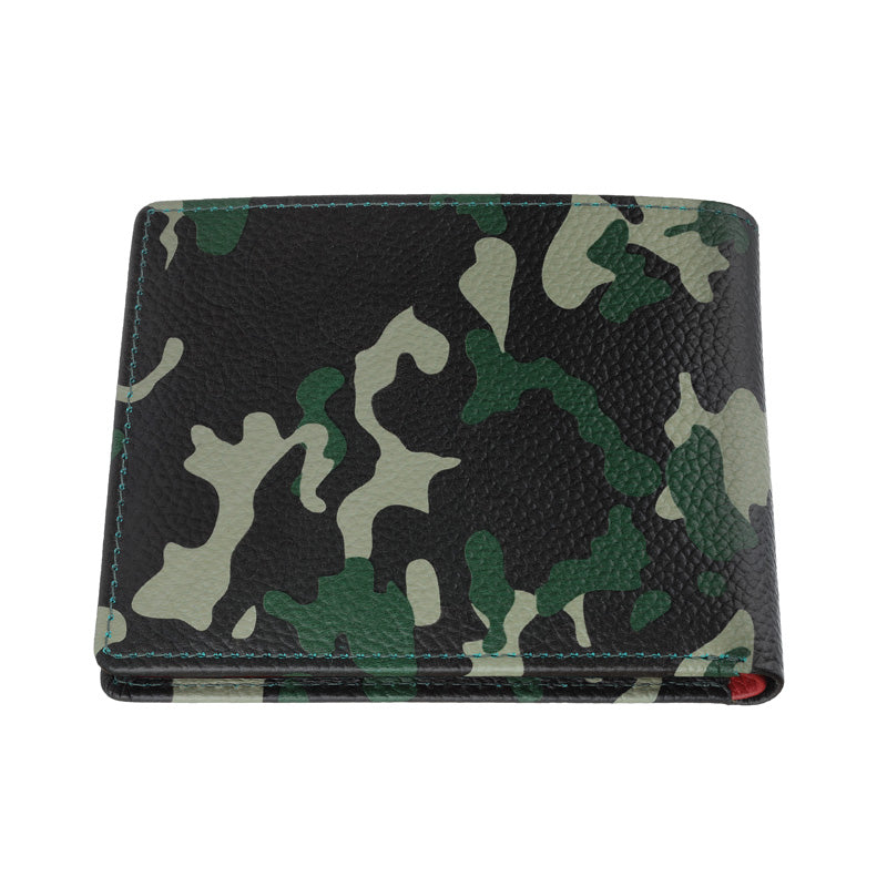 Wallet Camo Green Coins Zippo
