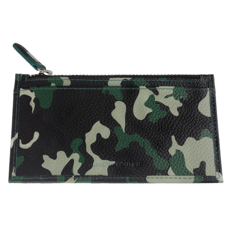 Creditcard holder Camo Green Zippo