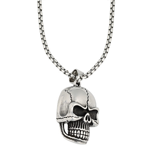 Skull Head Pendant Necklace