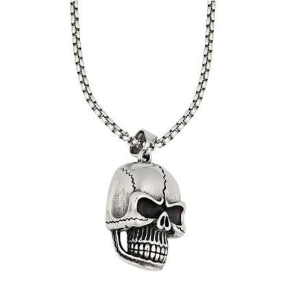 Skull Head Pendant Necklace