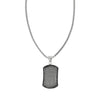 Black Crystal Pendant Necklace