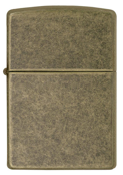201FB- Antique Brass Windproof Lighter, Classic Case
