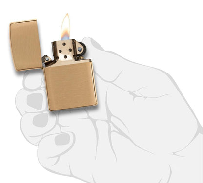 204B, Brushed Brass, Classic Case