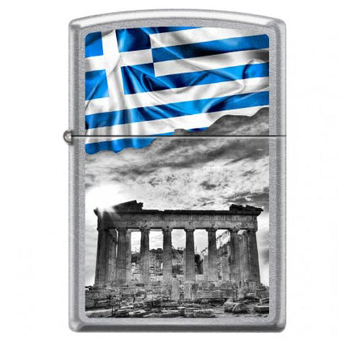 Greek Flag Acropolis