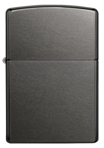 Gray Windproof Lighter Front View