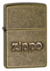 28994, Antique Brass Lighter with Zippo Stamping