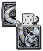 Skull Clock Design Lighter