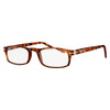 '+2.00 Power Leopard Print Readers with Golden Accents