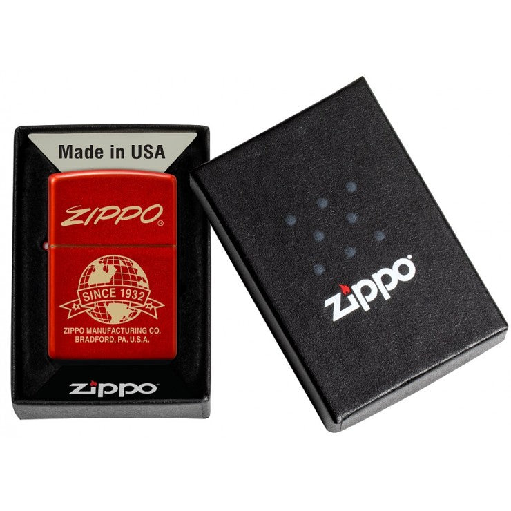Zippo Globe Design