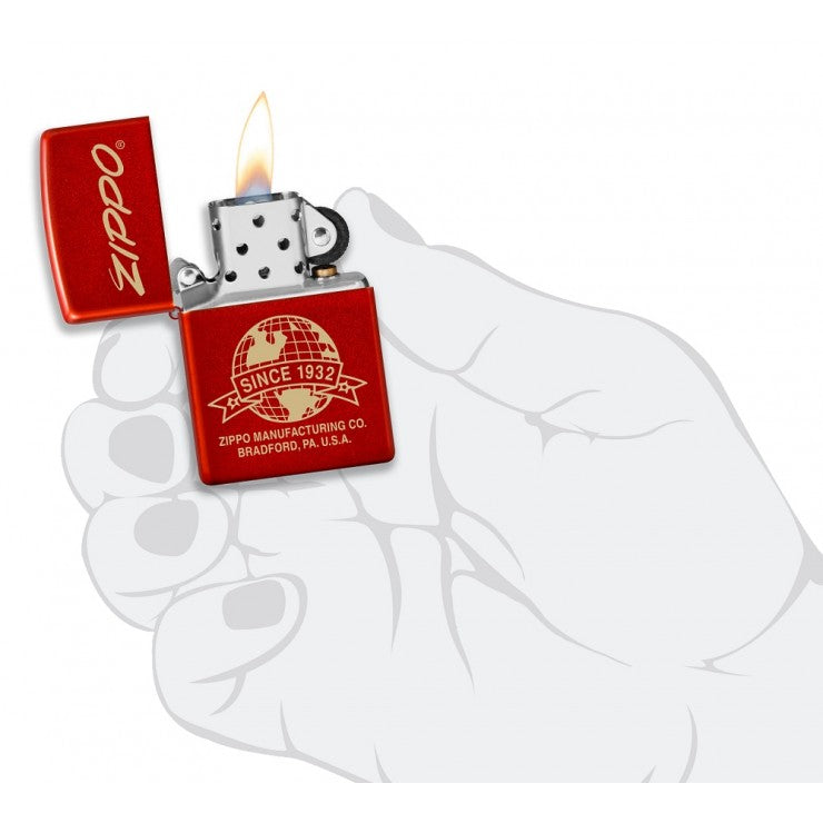 Zippo Globe Design
