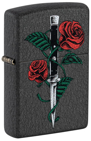 Rose Dagger Tattoo Design