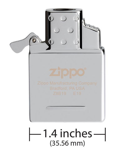 Single Torch Butane Lighter Insert Dimensions