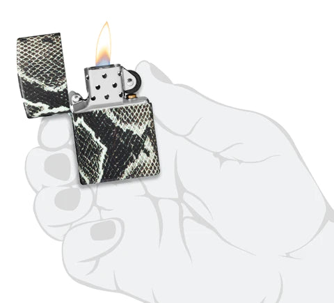 Snake Skin Design Zippo